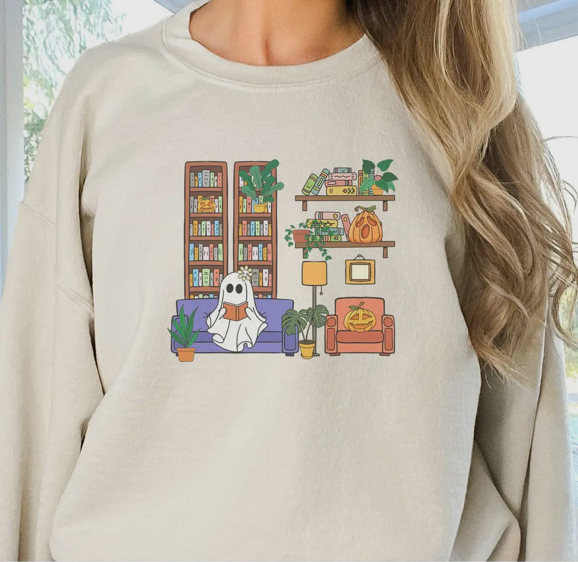 Cozy Ghosty Crewneck