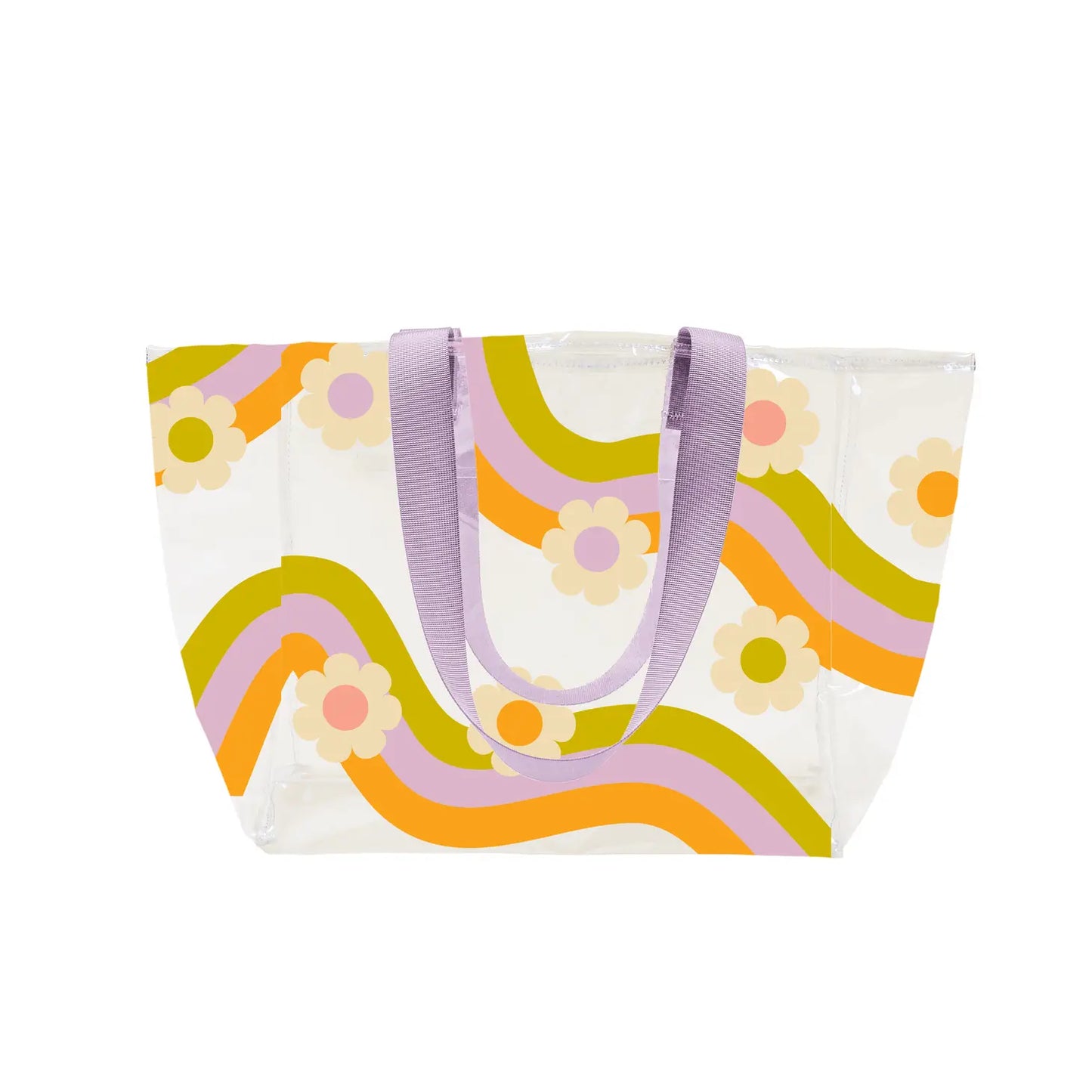 Wavy Daisy Tote