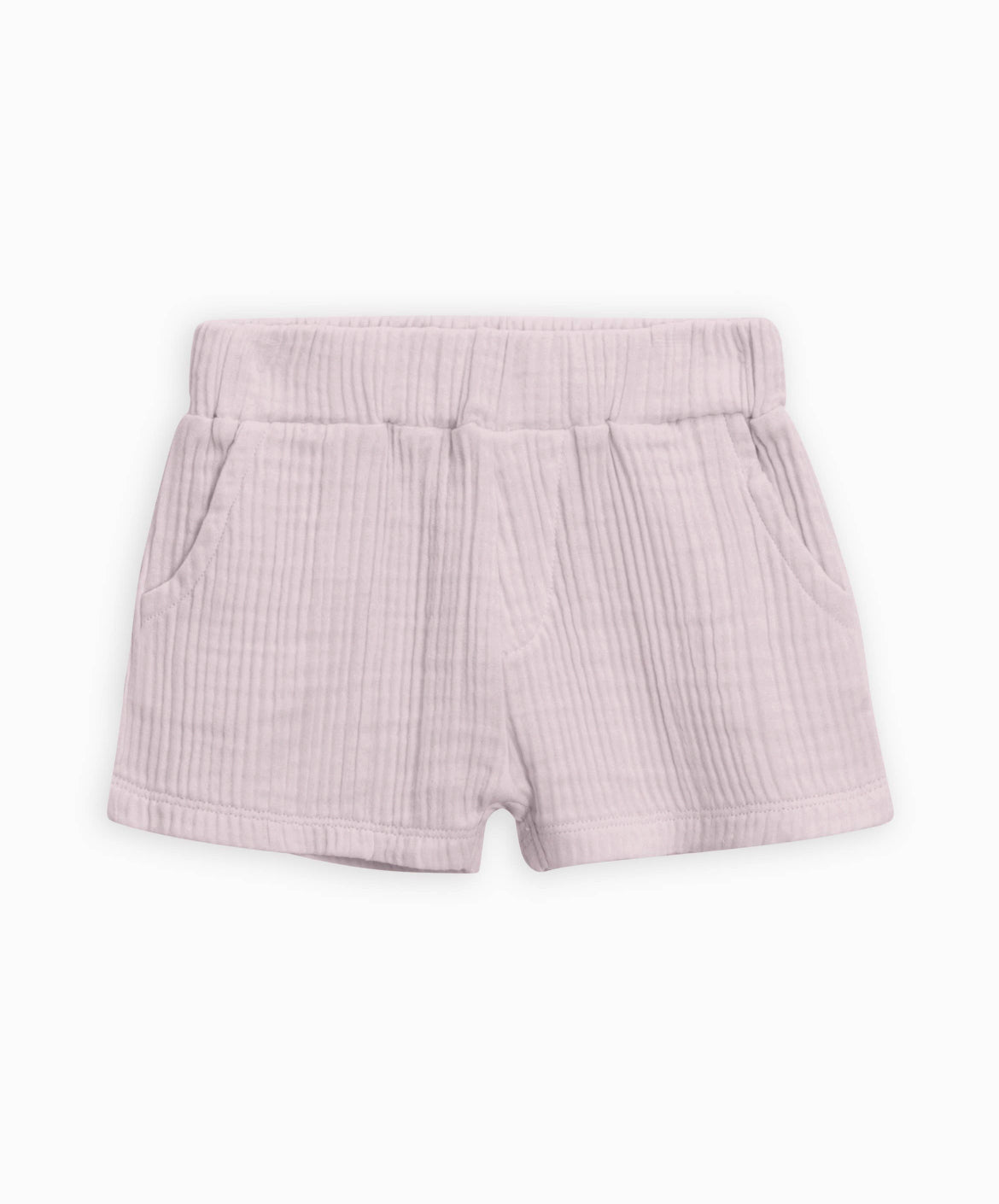 Lavender Muslin Shorts